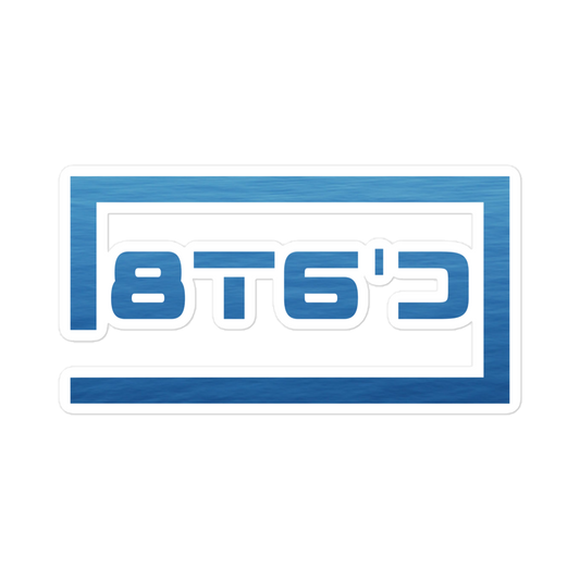 "Baby Bleu" Stickers